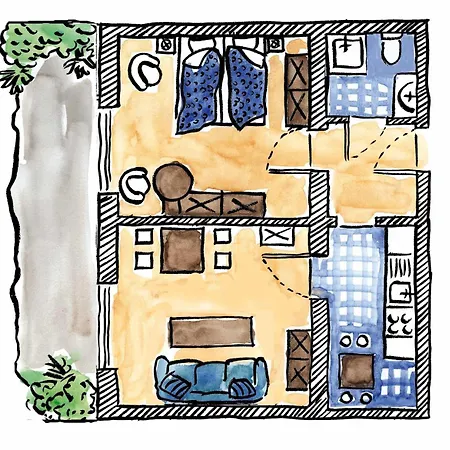 דירה Immenbarg, Sonne *